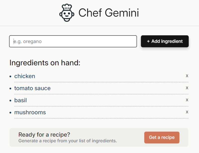 Chef Gemini